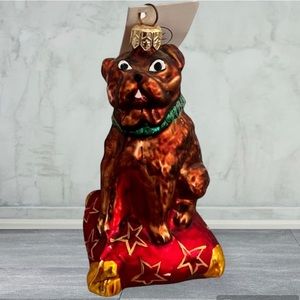 Christopher Radko “Fauntleroy” Dog 1997 Retired